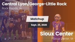 Matchup: Central vs. Sioux Center  2020