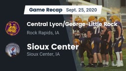 Recap: Central Lyon/George-Little Rock  vs. Sioux Center  2020