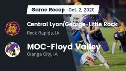 Recap: Central Lyon/George-Little Rock  vs. MOC-Floyd Valley  2020