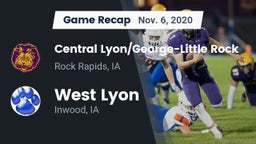 Recap: Central Lyon/George-Little Rock  vs. West Lyon  2020