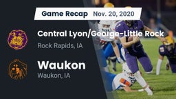 Recap: Central Lyon/George-Little Rock  vs. Waukon  2020