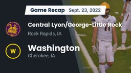 Recap: Central Lyon/George-Little Rock  vs. Washington  2022