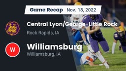 Recap: Central Lyon/George-Little Rock  vs. Williamsburg  2022