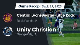 Recap: Central Lyon/George-Little Rock  vs. Unity Christian  2023