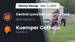 Recap: Central Lyon/George-Little Rock  vs. Kuemper Catholic  2023