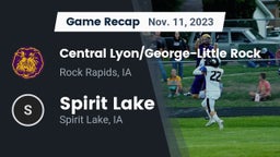 Recap: Central Lyon/George-Little Rock  vs. Spirit Lake  2023
