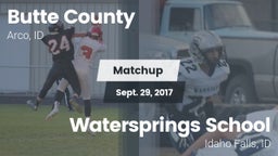 Matchup: Butte County High Sc vs. Watersprings School 2017