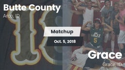 Matchup: Butte County High Sc vs. Grace  2018