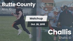Matchup: Butte County High Sc vs. Challis  2018