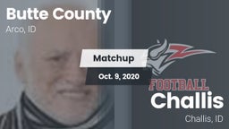 Matchup: Butte County High Sc vs. Challis  2020