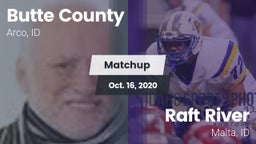 Matchup: Butte County High Sc vs. Raft River  2020