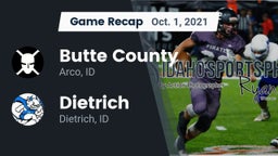 Recap: Butte County  vs. Dietrich  2021