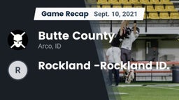 Recap: Butte County  vs. Rockland -Rockland ID. 2021