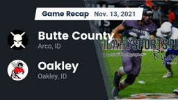 Recap: Butte County  vs. Oakley  2021