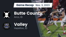 Recap: Butte County  vs. Valley  2023