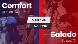 Matchup: Comfort  vs. Salado   2017