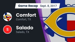 Recap: Comfort  vs. Salado   2017