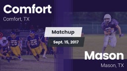 Matchup: Comfort  vs. Mason  2017