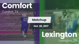 Matchup: Comfort  vs. Lexington  2017