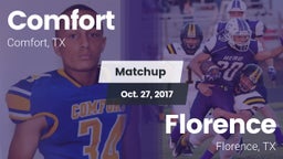 Matchup: Comfort  vs. Florence  2017