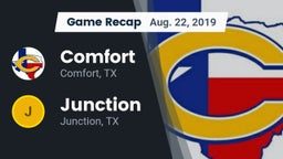 Recap: Comfort  vs. Junction  2019