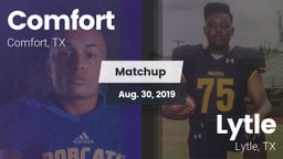 Matchup: Comfort  vs. Lytle  2019