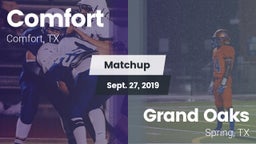 Matchup: Comfort  vs. Grand Oaks  2019
