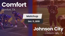 Matchup: Comfort  vs. Johnson City  2019