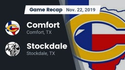 Recap: Comfort  vs. Stockdale  2019