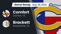 Recap: Comfort  vs. Brackett  2020