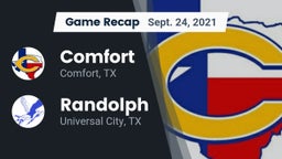 Recap: Comfort  vs. Randolph  2021