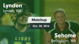 Matchup: Lynden  vs. Sehome  2016