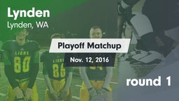 Matchup: Lynden  vs. round 1 2016