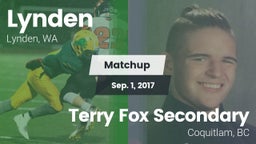 Matchup: Lynden  vs. Terry Fox Secondary 2017