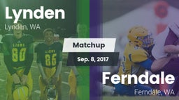 Matchup: Lynden  vs. Ferndale  2017