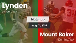 Matchup: Lynden  vs. Mount Baker  2018