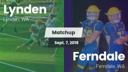 Matchup: Lynden  vs. Ferndale  2018