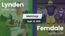 Matchup: Lynden  vs. Ferndale  2019