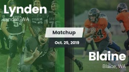 Matchup: Lynden  vs. Blaine  2019