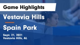 Vestavia Hills  vs Spain Park  Game Highlights - Sept. 21, 2021