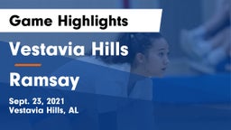 Vestavia Hills  vs Ramsay  Game Highlights - Sept. 23, 2021