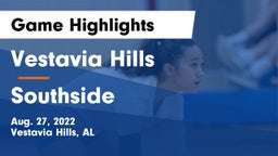 Vestavia Hills  vs Southside  Game Highlights - Aug. 27, 2022