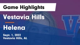 Vestavia Hills  vs Helena  Game Highlights - Sept. 1, 2022