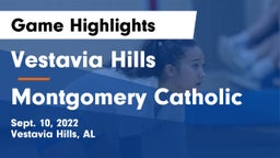 Vestavia Hills  vs Montgomery Catholic  Game Highlights - Sept. 10, 2022