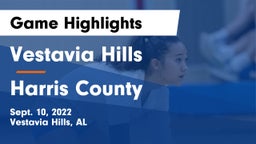 Vestavia Hills  vs Harris County  Game Highlights - Sept. 10, 2022