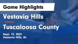 Vestavia Hills  vs Tuscaloosa County  Game Highlights - Sept. 13, 2022