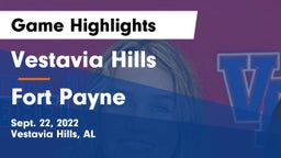 Vestavia Hills  vs Fort Payne  Game Highlights - Sept. 22, 2022