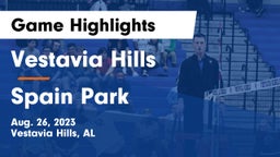 Vestavia Hills  vs Spain Park  Game Highlights - Aug. 26, 2023