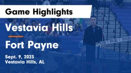 Vestavia Hills  vs Fort Payne  Game Highlights - Sept. 9, 2023