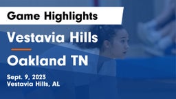 Vestavia Hills  vs Oakland TN Game Highlights - Sept. 9, 2023